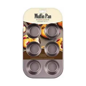 Khay Nướng Bánh Muffin Không Dính, Non-Stick Muffin Pan (27 x 18 x 3cm) - UNCLE BILLS